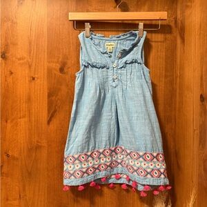 Hatley Light Blue Dress- 5T